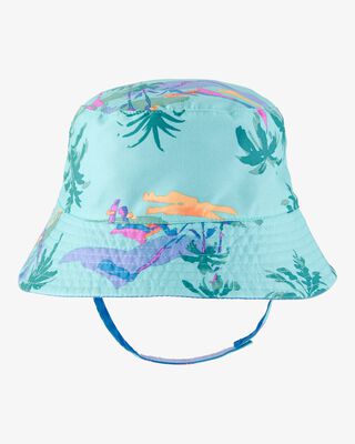 Product image 1 of Baby Tropical Reversible Swim Bucket Hat - Blue