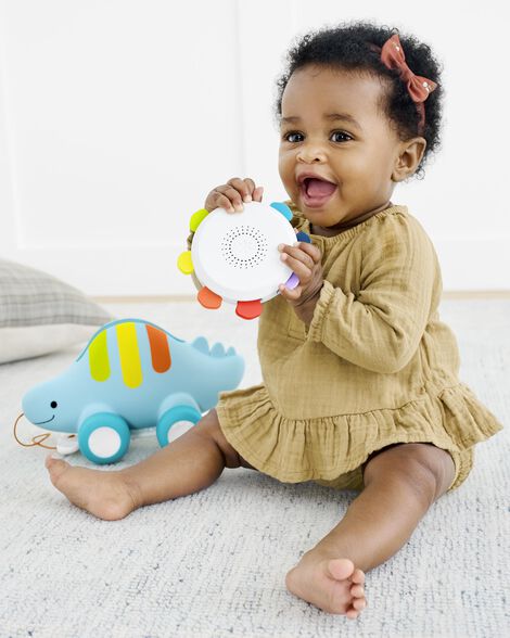  Product image 2 of Explore & More Dinosaur 3-in-1 Baby Musical Pull Toy