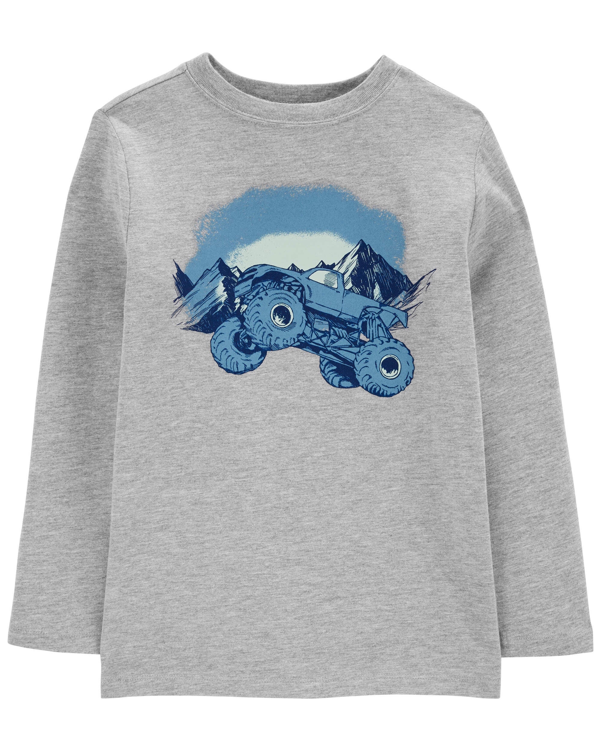 Kid Motorbike Long-Sleeve Graphic Tee - OshKosh | Carter's