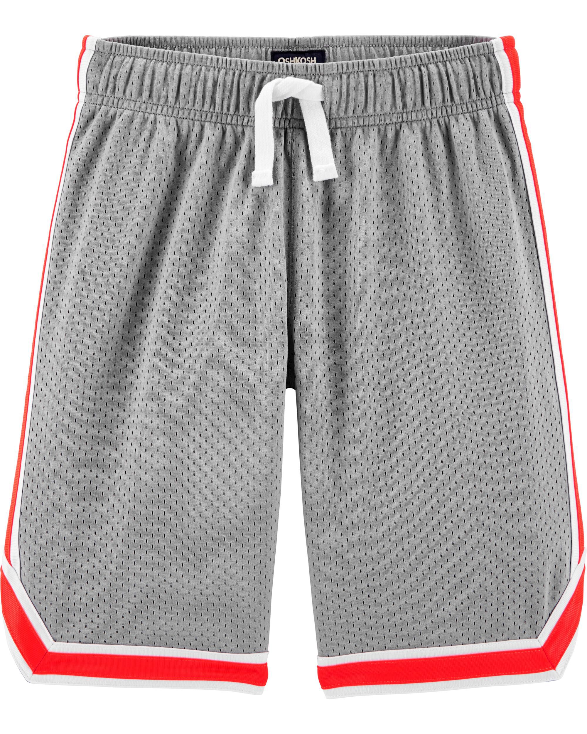 Boys mesh basketball shorts clearance