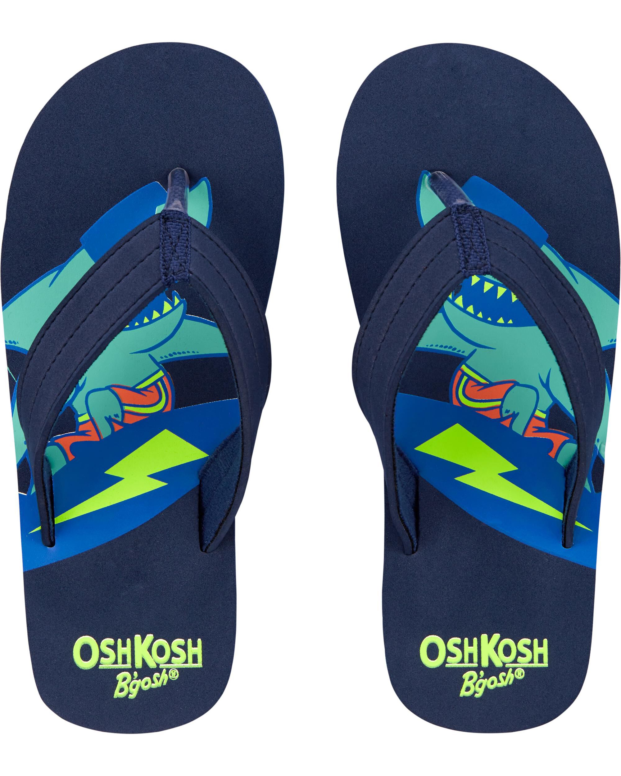 shark flip flops
