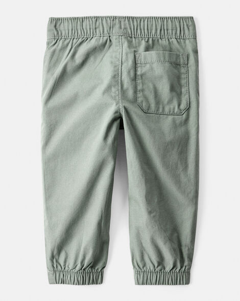  Product image 2 of Baby Boy Cotton Pull-On Fashion Pants - Green