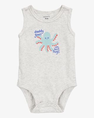 Product image 1 of Baby Octopus Daddy Sleeveless Bodysuit