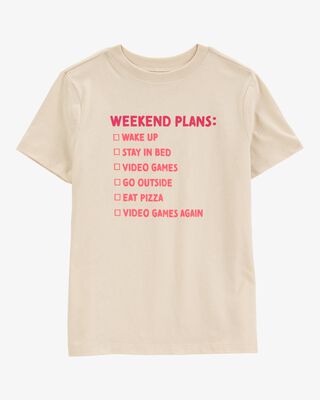 Kid Burger Short-Sleeve Graphic Tee - White