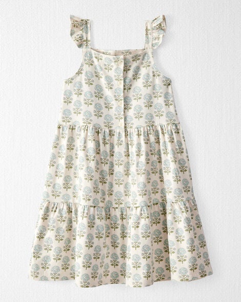  Product image 3 of Kid Organic Cotton Floral-Print Dress