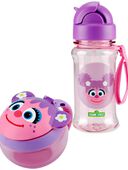 Abby Cadabby - Sesame Street Snack Cup & Straw Bottle Set - Abby Cadabby, Selected