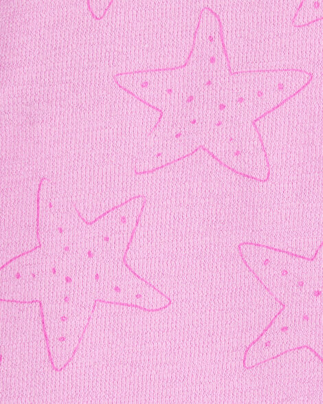 Product image 3 of Baby 2-Piece Pocket Tee & Pull-On Slub Jersey Shorts Set - Pink