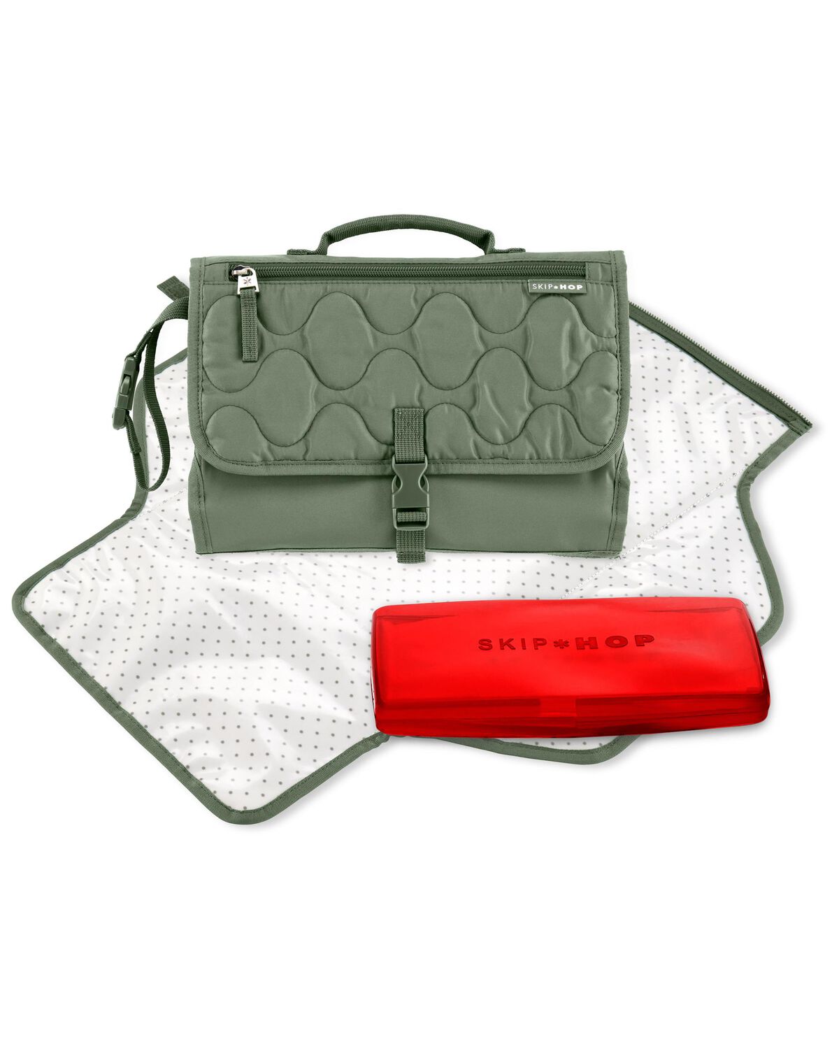 Sage Skip Hop Pronto Baby Changing Station Diaper Clutch Pronto - Main Image