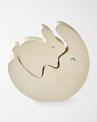 Product image 1 of Little Planet Bunny Wooden Puzzle
