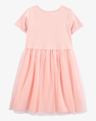 Product image 2 of Kid Bunny Tutu Short-Sleeve Dress - Pink