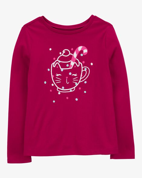  Product image 1 of Kid Hot Chocolate Long-Sleeve Graphic Tee
