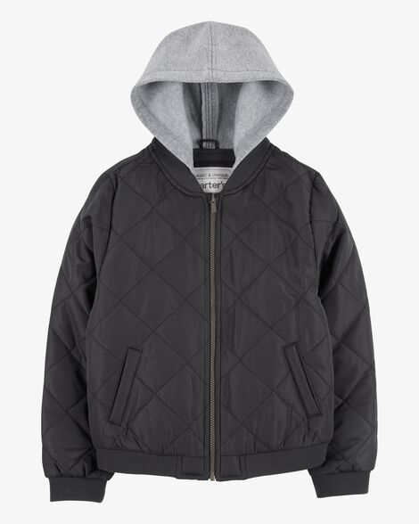  Product image 1 of Kid Quilted Bomber Jacket