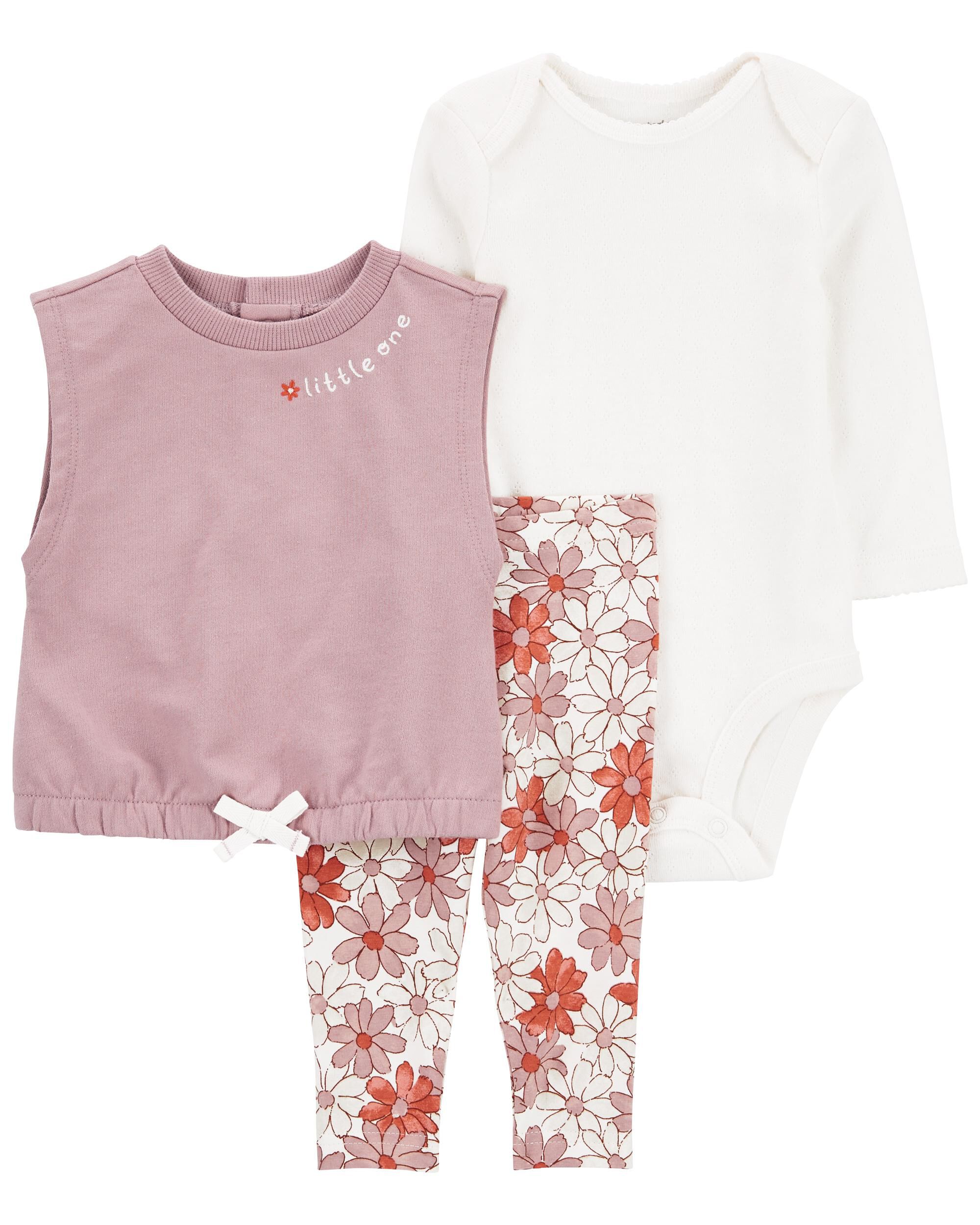 Baby 3 Piece Little Vest Set Carter s Carter s