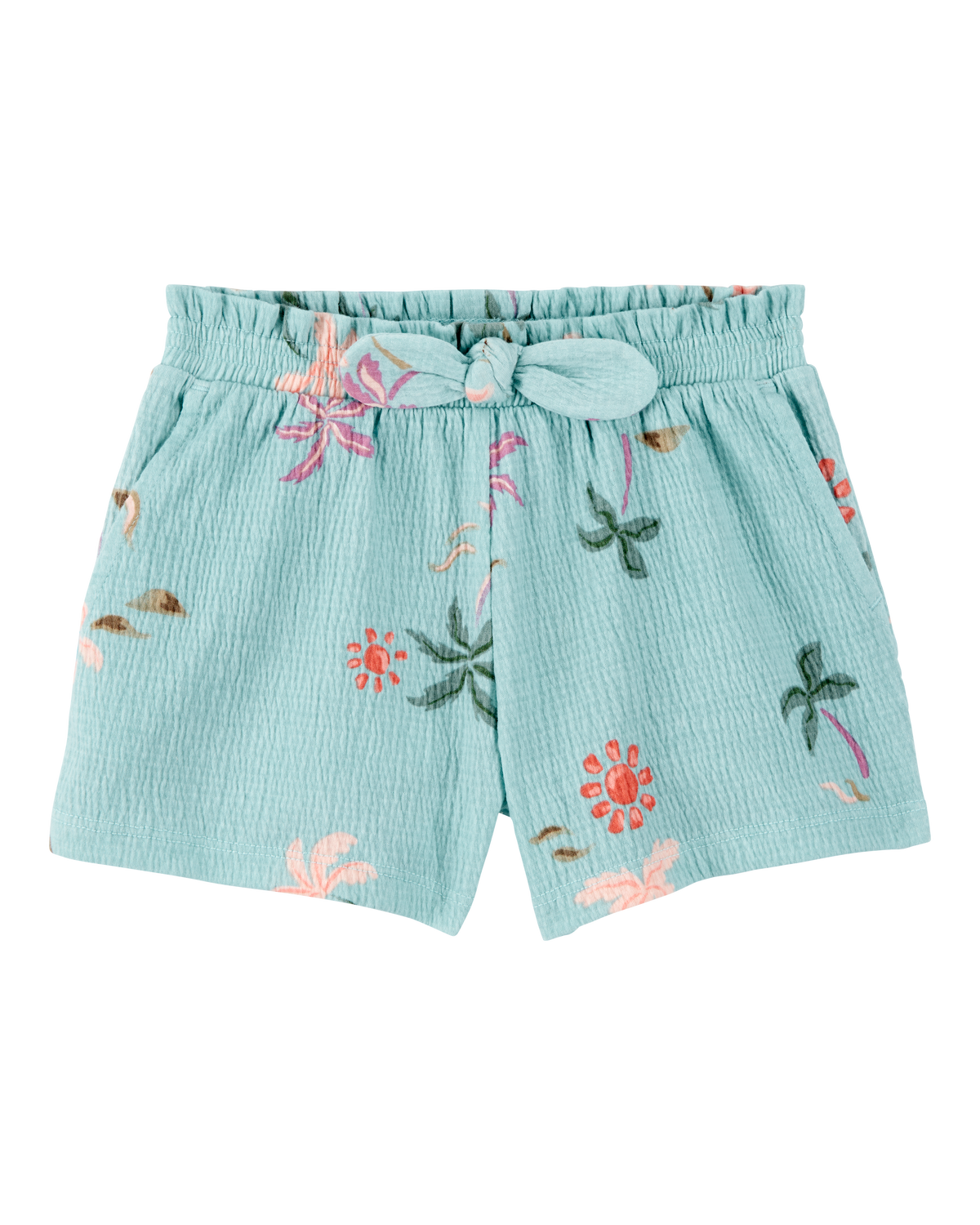 【GLOWNY】WILD BABY TEE& BUTTON SHORTS(STRAWBERRY BOW) R6641 Babi Shorts - Raspberry