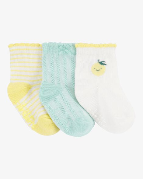  Product image 1 of Baby Lemon 3-Pack Socks