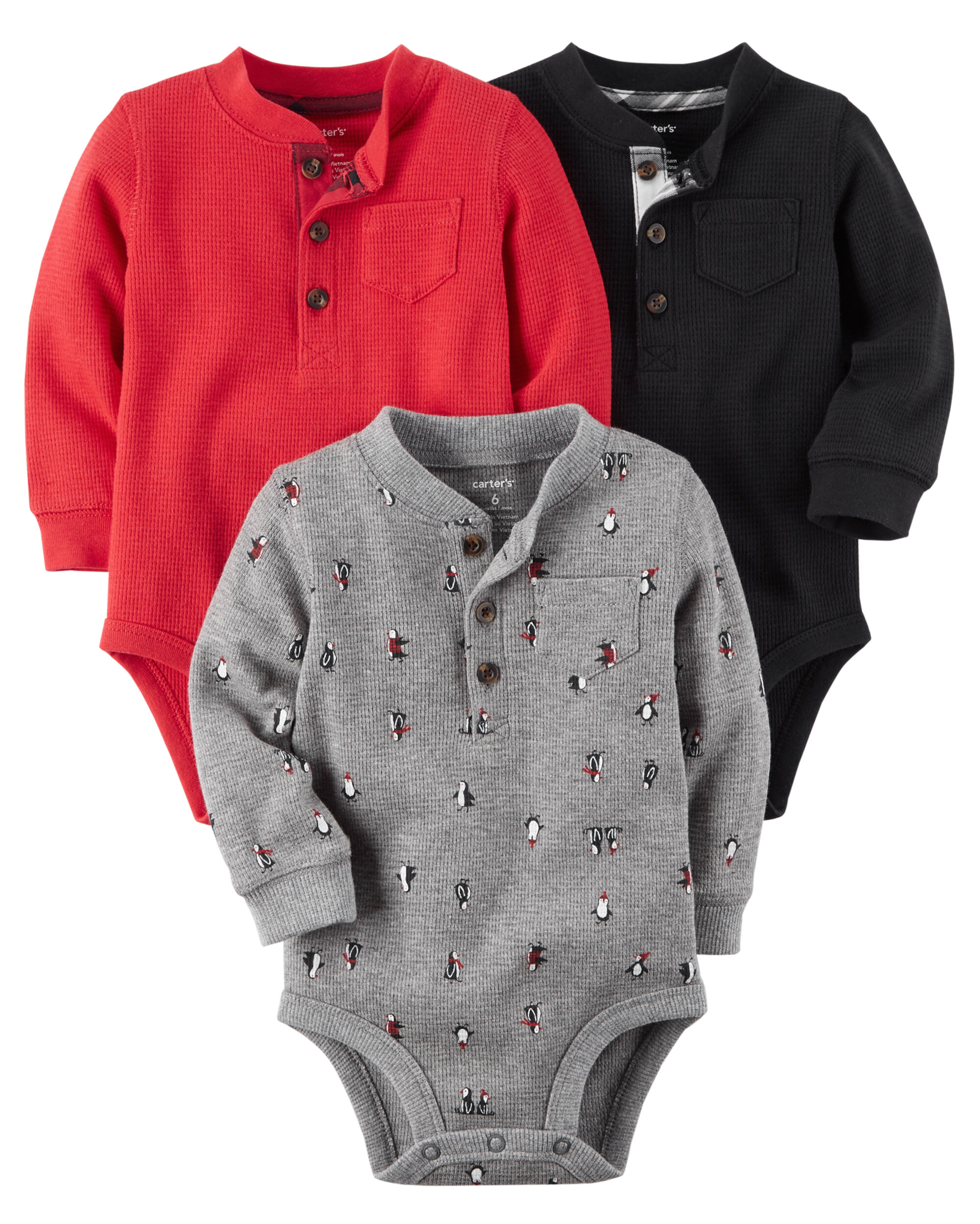 Carters thermal onesies