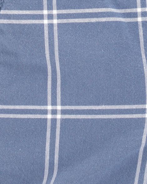  Product image 3 of Baby Boy Plaid Shortalls - Blue
