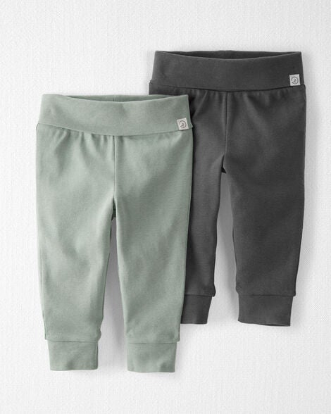  Product image 1 of Baby 2-Pack Organic Cotton Joggers