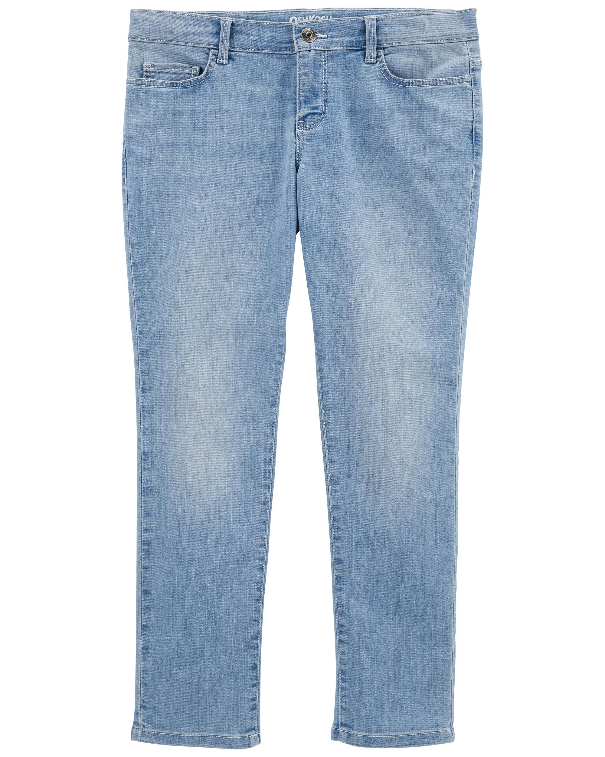 Kid Light Blue Wash Super Skinny-Leg Jeans