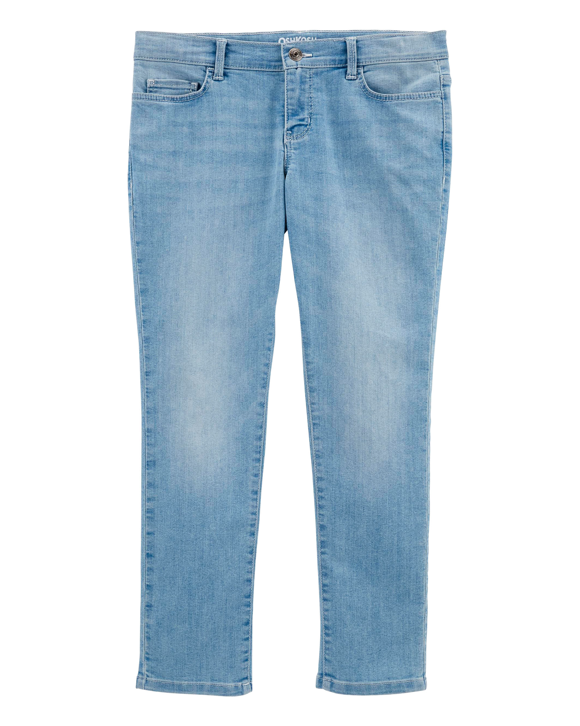 Kid Light Blue Wash Super Skinny-Leg Jeans