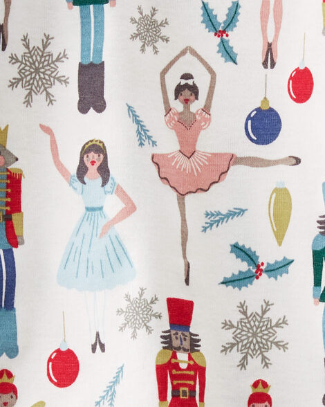 Nutcracker Pastel Baby Boy Pajamas Footie Babygrow