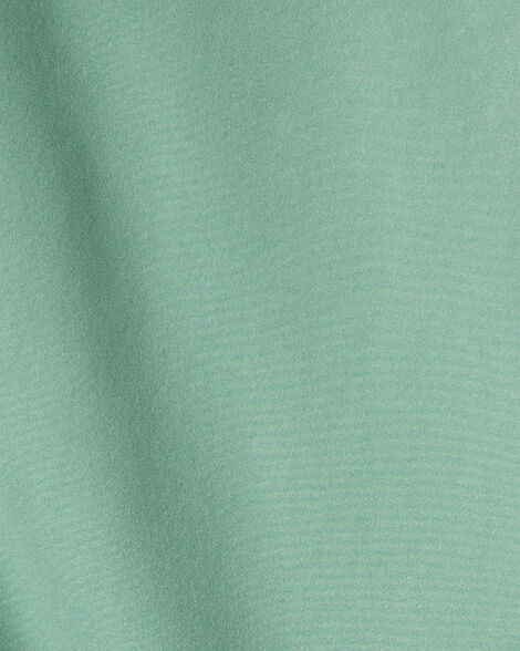 Product image 2 of Girls Long-Sleeve Quarter-Zip Windbreaker - Green