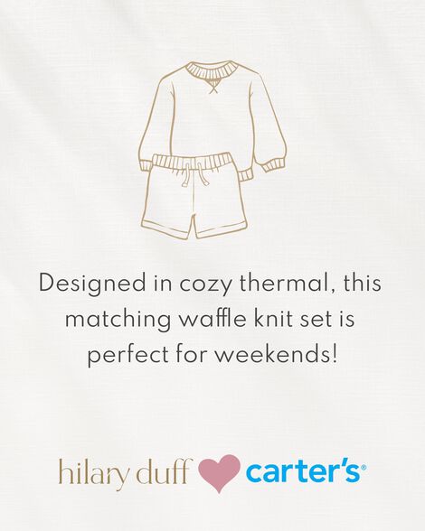 Baby Hilary Duff 2-Piece Thermal Outfit Set