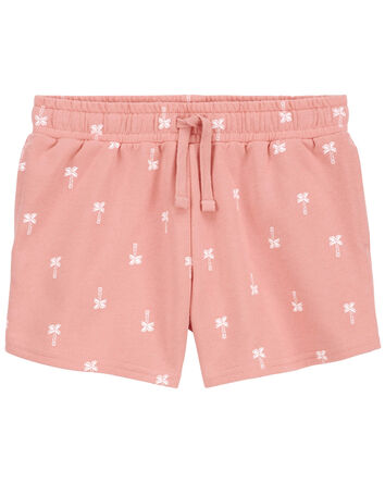 Kid Palm Tree Pull-On French Terry Shorts