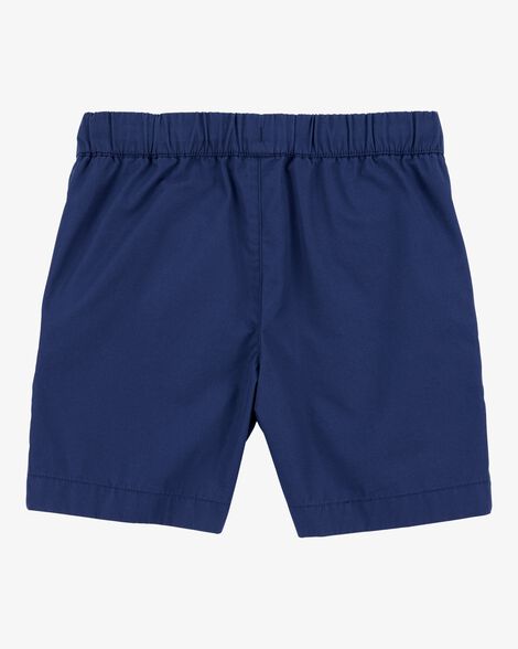  Product image 2 of Kid Pull-On Poplin Shorts - Navy