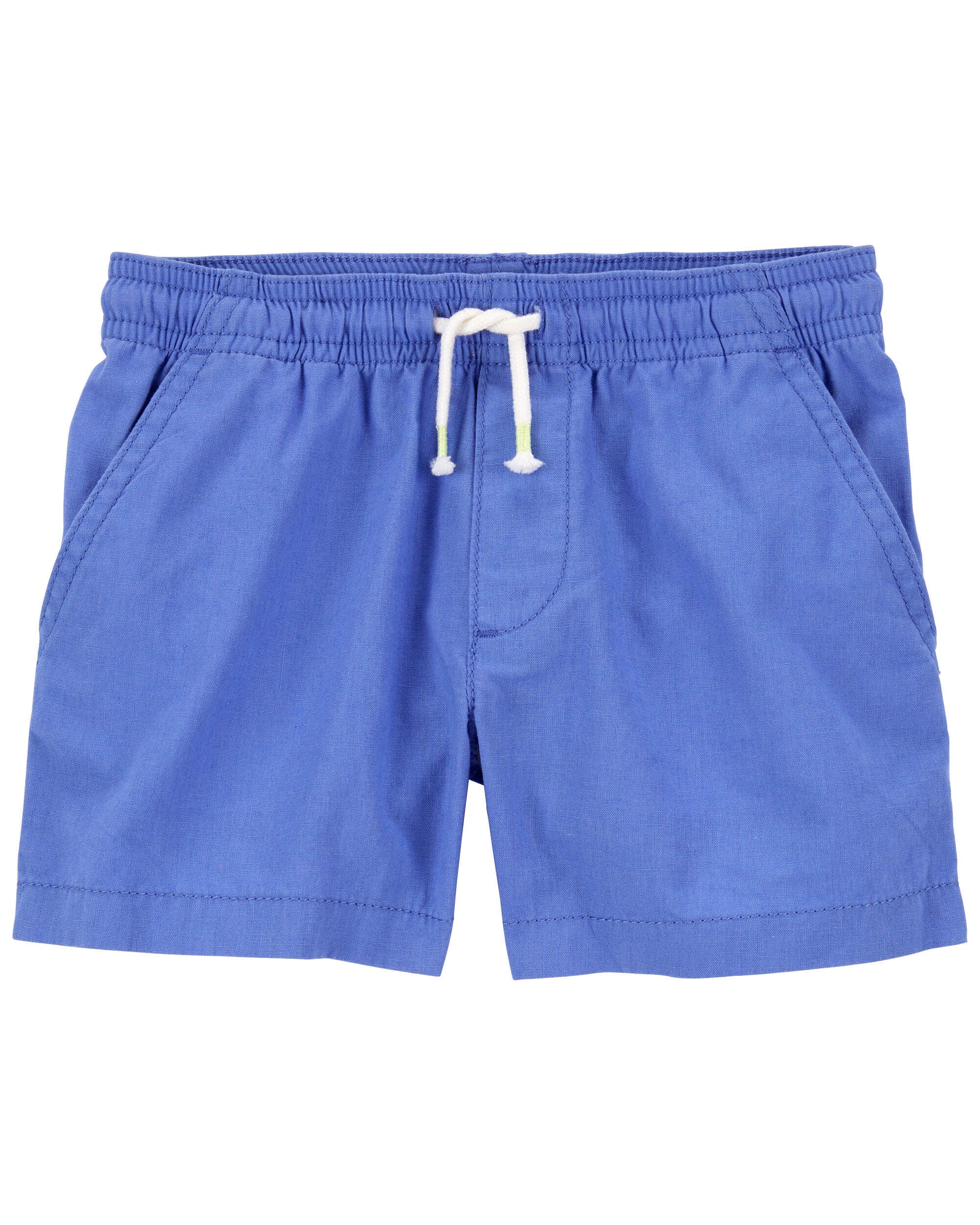 Toddler Pull On Linen Shorts Carter s Carter s