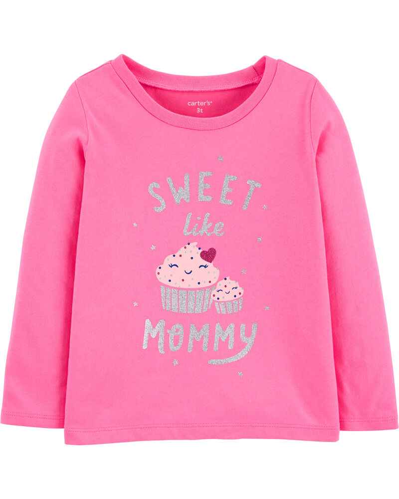 Mommy Cupcake Jersey Tee Carters Com