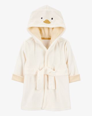 Product image 1 of Baby Chick Hooded Terry Robe - Ivory
