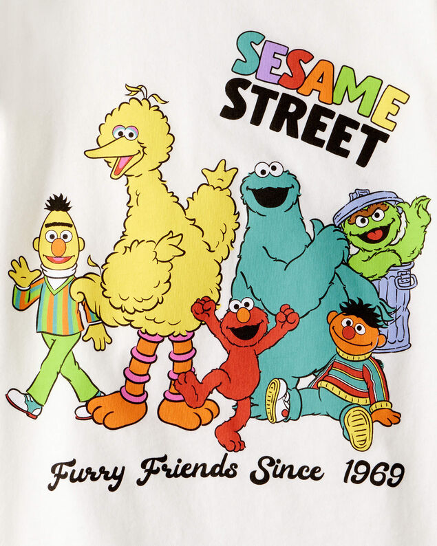 Product image 2 of Toddler Boy Sesame Street Short-Sleeve Graphic Tee - Ivory