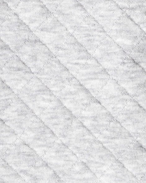 Baby Boy 3-Piece Vest, Bodysuit & Pant Set - Ivory/Grey