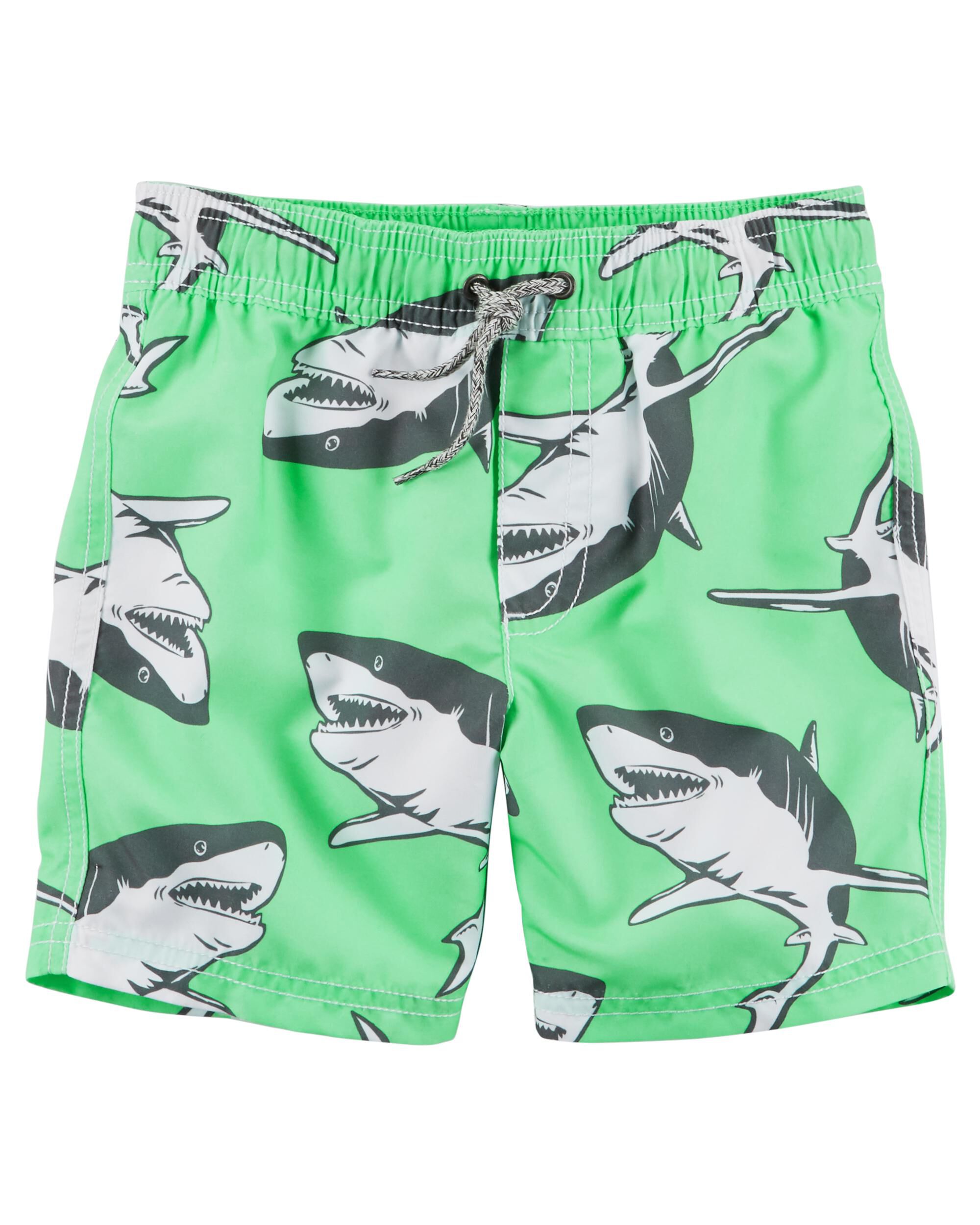 carter's shark swimsuit