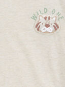 Heather - Toddler Wild One Graphic Tee - Cream, Selected