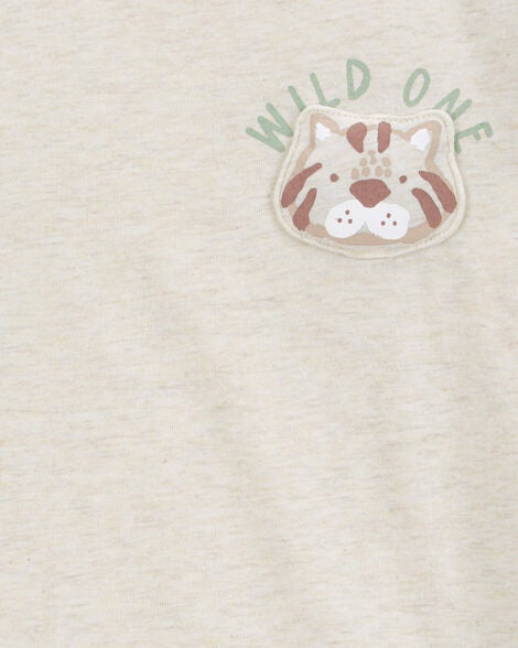  Product image 4 of Toddler Wild One Graphic Tee - Cream
