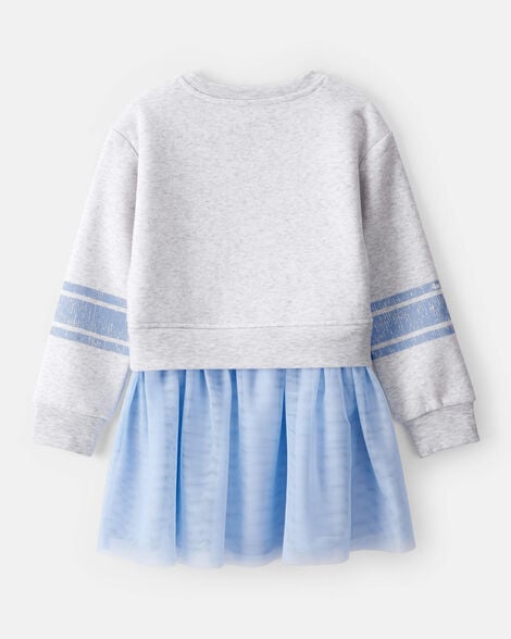 Girls Disney© Princess Long-Sleeve Tulle Set - Cream
