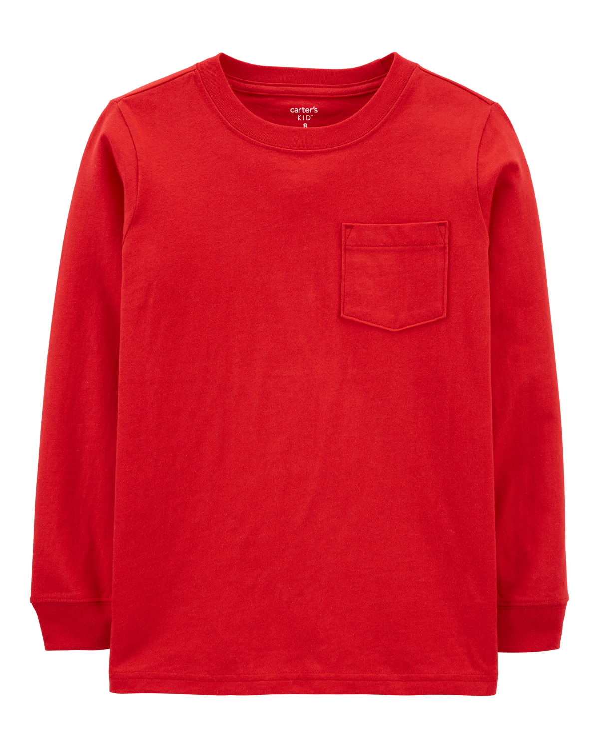 Kid Long-Sleeve Pocket Tee - Carter's | Carter's