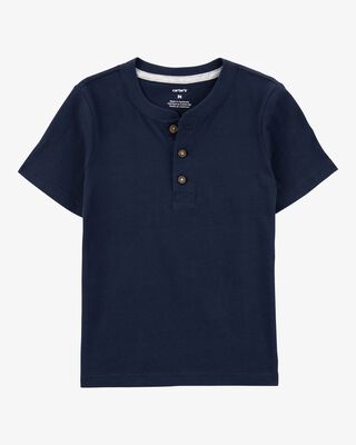 Product image 1 of Baby Short-Sleeve Henley Tee