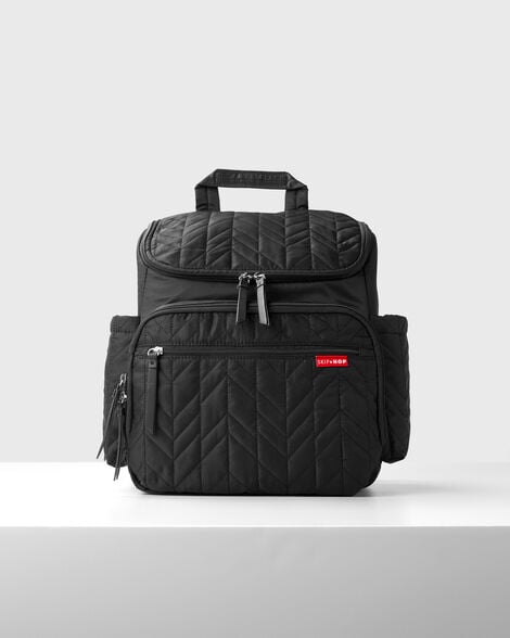 Forma Backpack Diaper Bag - Black