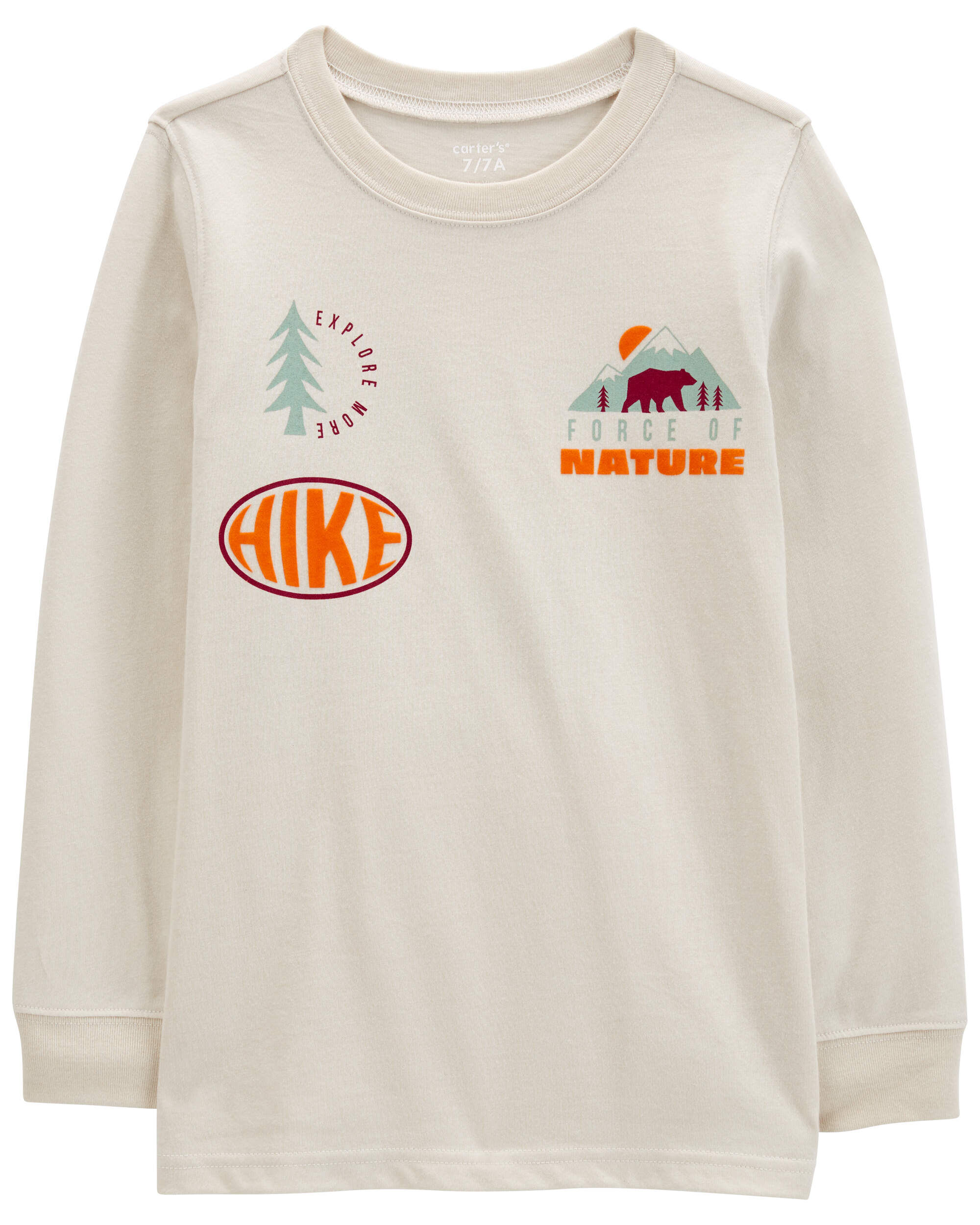 Kid Nature Hike Long-Sleeve Graphic Tee - Carter's | Carter's