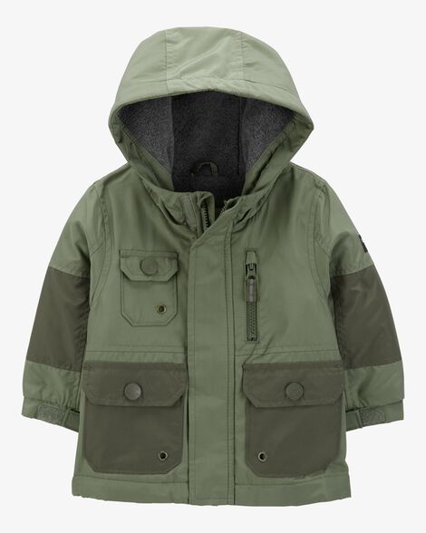  Product image 1 of Baby Fleece-Lined Midweight Utility Jacket
