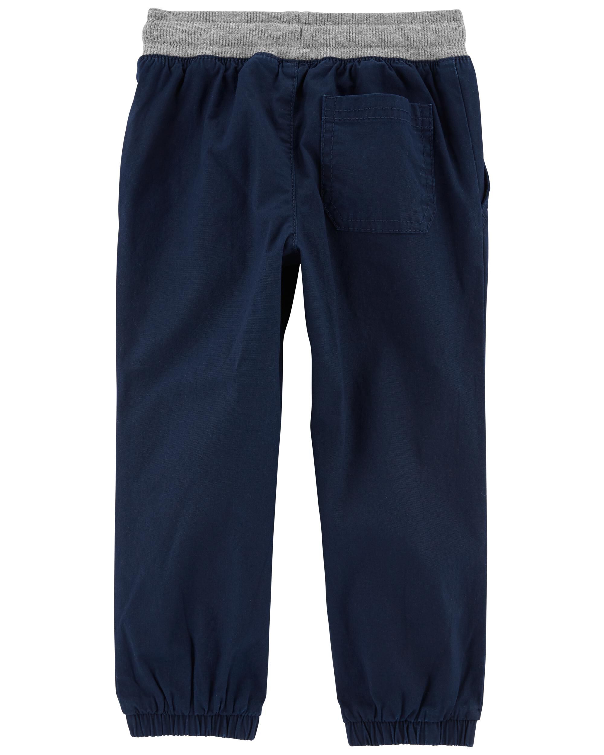 Stretch Canvas Pull On Joggers OshKosh Carter s