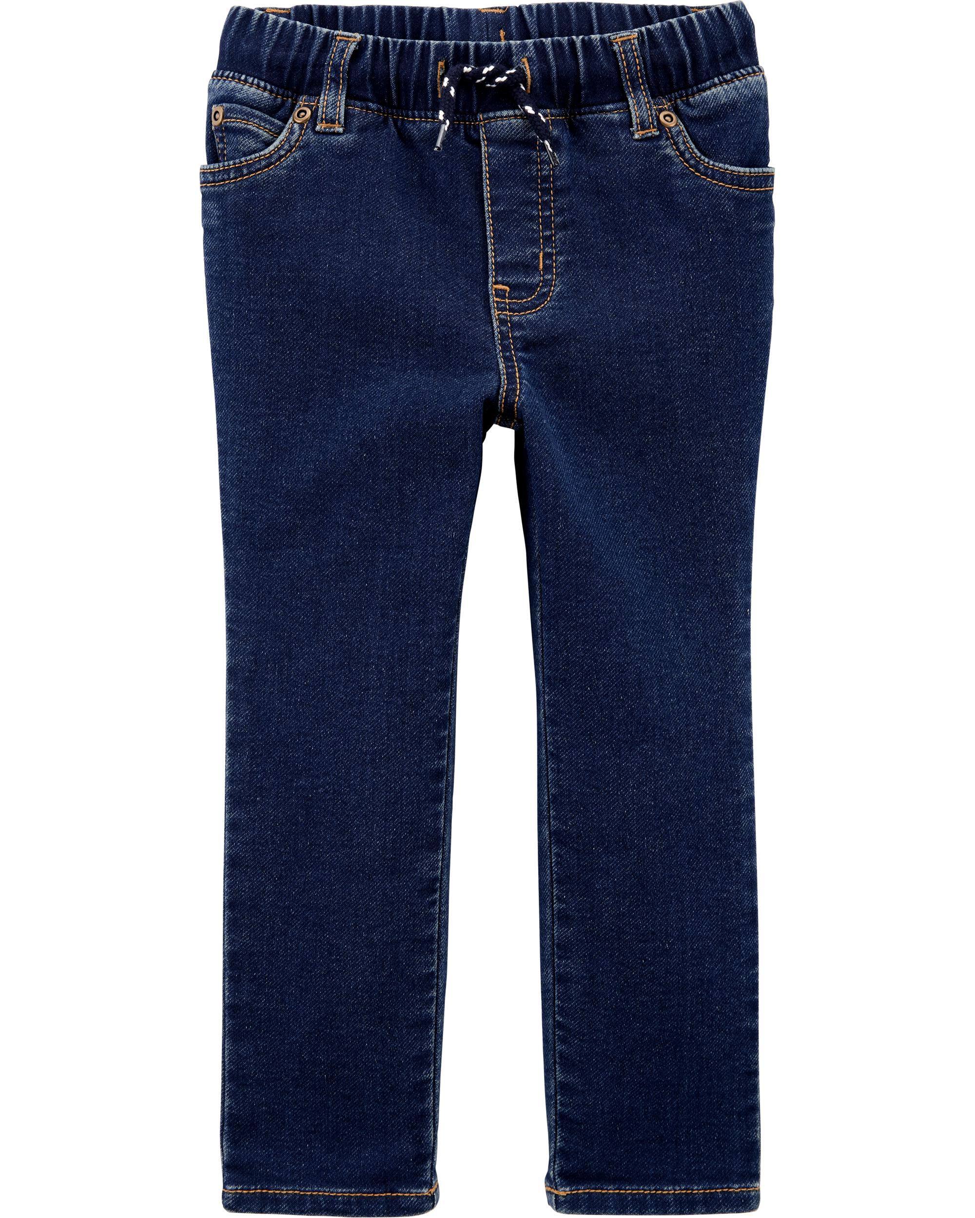 Carters pull on denim pants Clearance