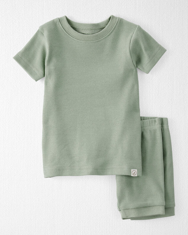 Product image 1 of Baby Organic Cotton Ribbed Pajamas Set 