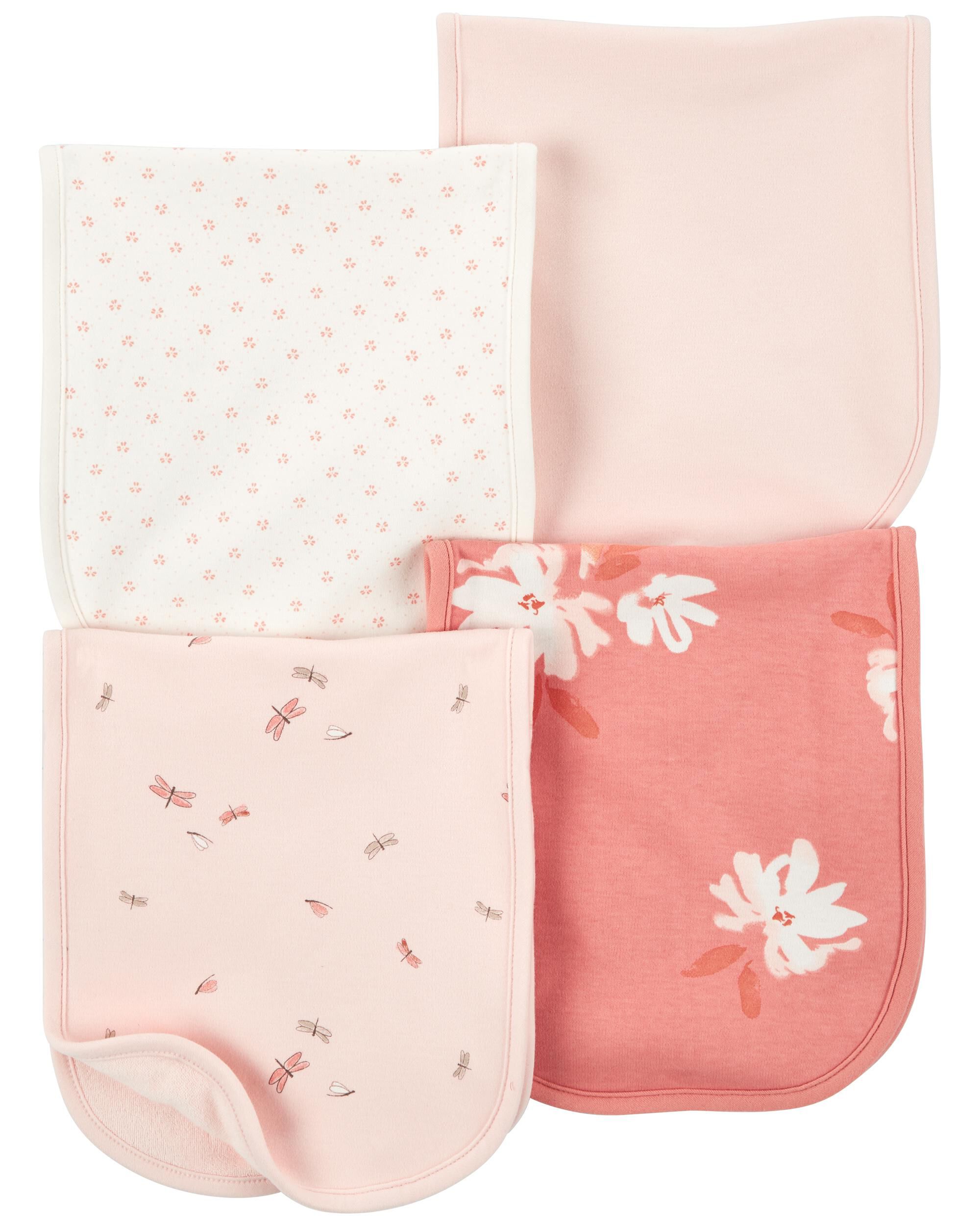 Girl burp cloths discount