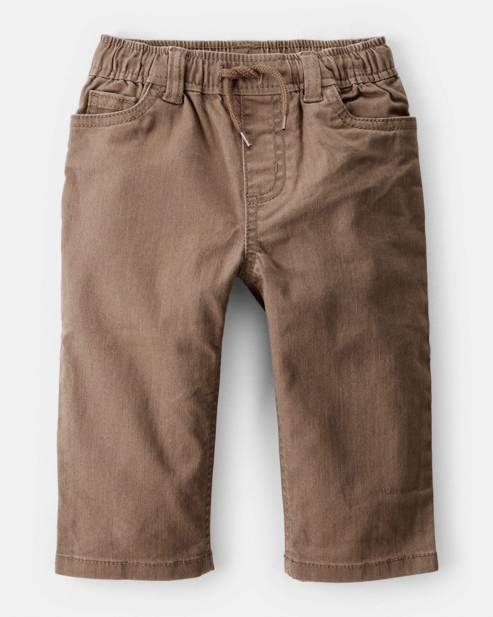 Baby Boy Tapered Washed Jeans - Brown