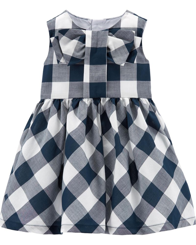 Gingham Lawn Dress Carters Com