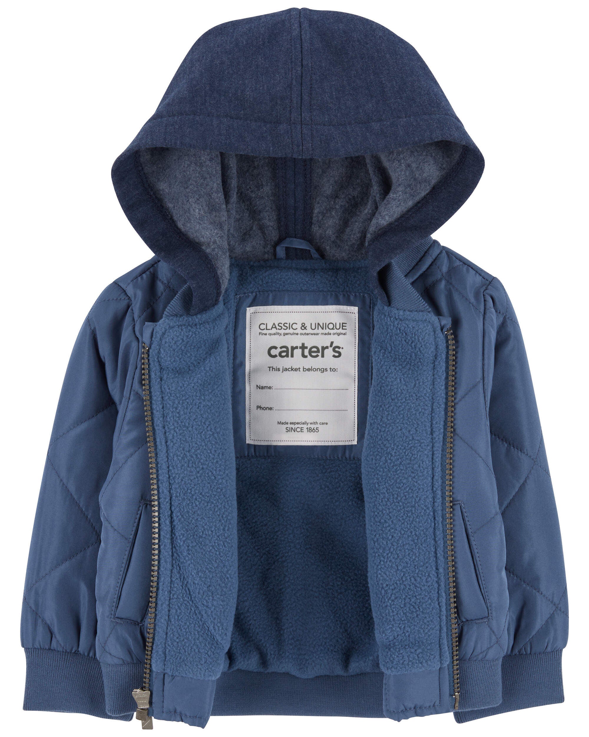 Baby Quilted Bomber Jacket Carter s Carter s